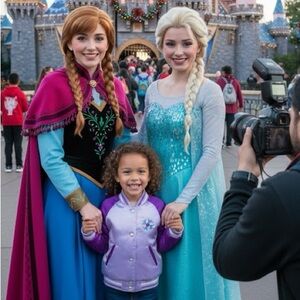 Disney Frozen Varsity Jacket for Girls - Purple